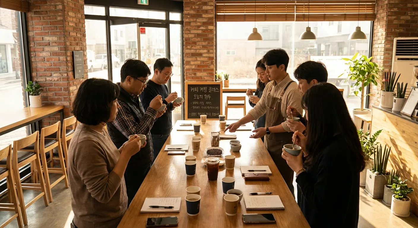 카페 온도 2층 루프탑 테라스